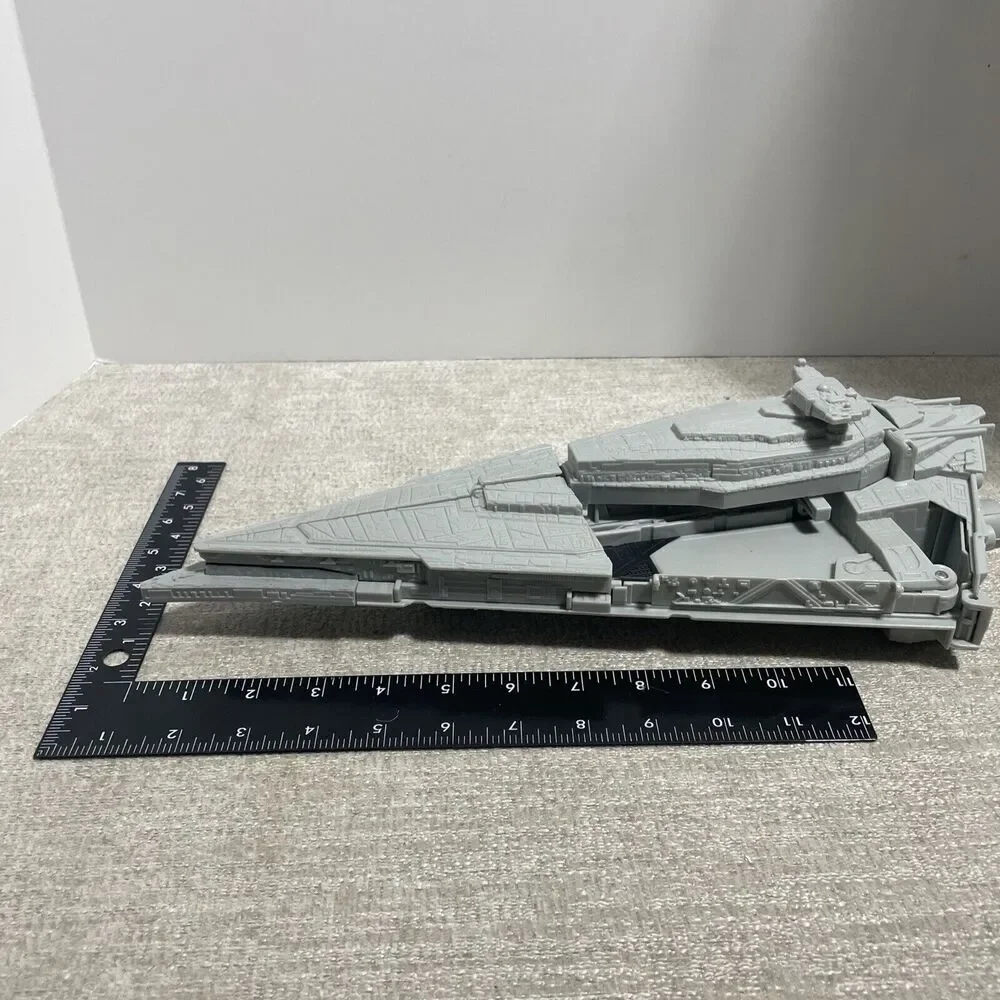 Star Wars The Force Awakens Micro Machines First Order Star Destroyer Incomplete